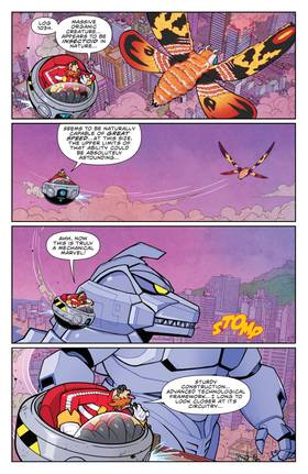 Read Sonic the Hedgehog x Godzilla  1 Page 9 in English