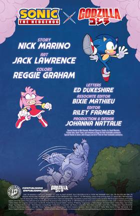 Read Sonic the Hedgehog x Godzilla  2 Page 2 in English