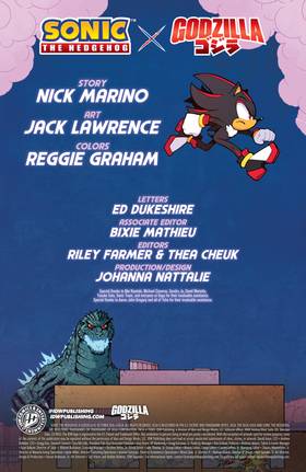 Read Sonic the Hedgehog x Godzilla  3 Page 2 in English