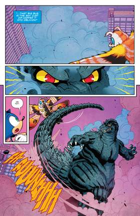 Read Sonic the Hedgehog x Godzilla  3 Page 7 in English