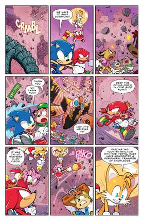 Read Sonic the Hedgehog x Godzilla  3 Page 8 in English