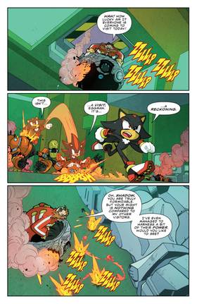 Read Sonic the Hedgehog x Godzilla  3 Page 10 in English