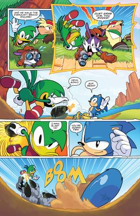 Read Sonic the Hedgehog: Fang the Hunter  1 Page 9 in English