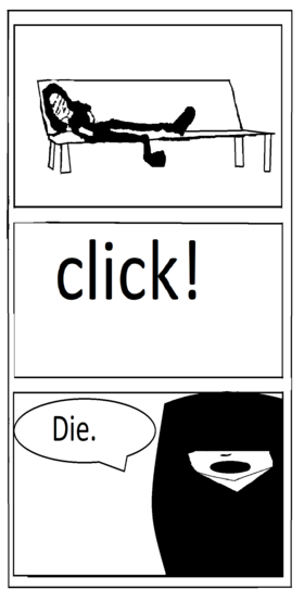Read Blood Tales B & W version series  1 Page 6 in English