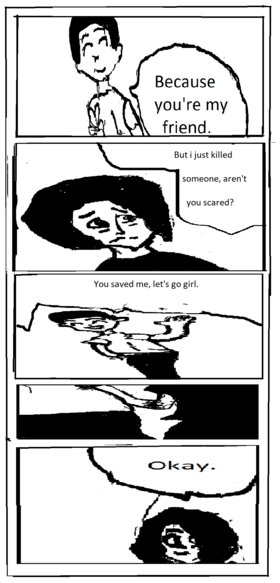 Read Blood Tales B & W version series  1 Page 10 in English