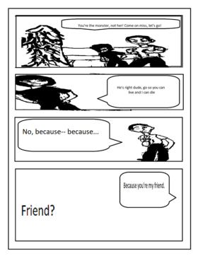 Read Blood Tales B & W version series  1 Page 8 in English