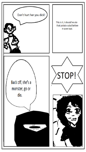 Read Blood Tales B & W version series  1 Page 7 in English