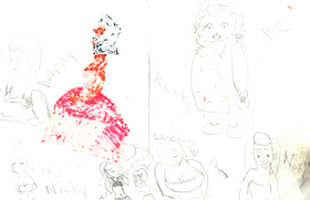 Read these are characters that are surrounding Athena Blackwoods life in "Blood Tales"  1 Page 9 in English