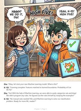 Read AI Kid K1-D: Learning Machine Learning  1 Page 6 in English