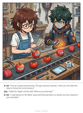 Read AI Kid K1-D: Learning Machine Learning  1 Page 8 in English