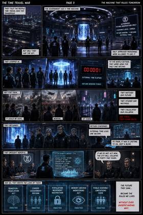 Read The time travel war  1 Page 7 in English