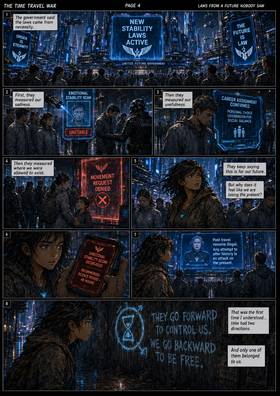 Read The time travel war  1 Page 8 in English