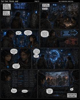 Read The time travel war  1 Page 10 in English