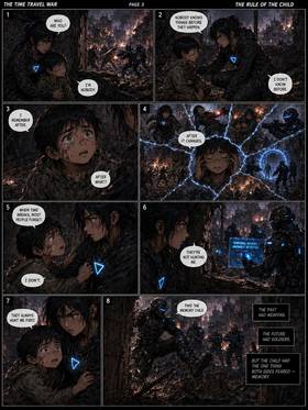 Read The time travel war  2 Page 5 in English