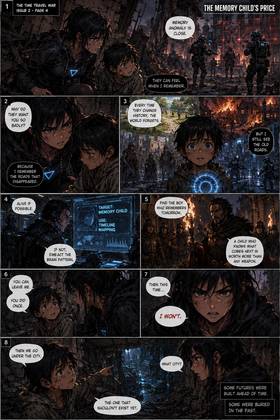 Read The time travel war  2 Page 6 in English