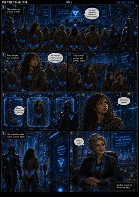 Read The time travel war  3 Page 4 in English