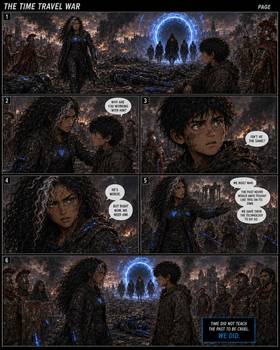 Read The time travel war  4 Page 6 in English