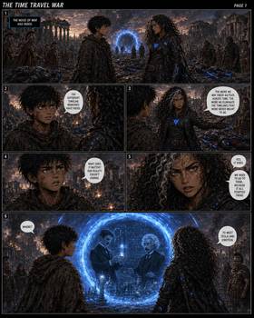Read The time travel war  4 Page 8 in English