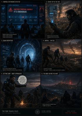 Read The time travel war  7 Page 8 in English