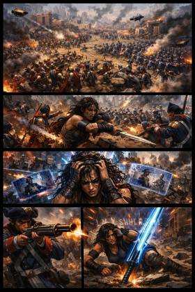 Read The time travel war  8 Page 2 in English