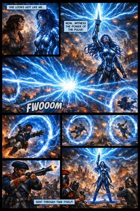 Read The time travel war  8 Page 5 in English