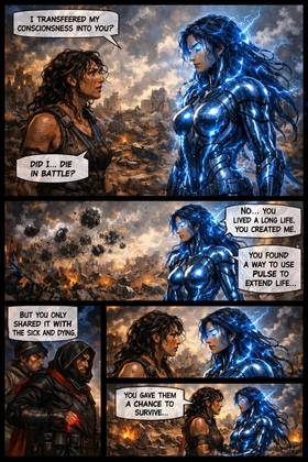 Read The time travel war  8 Page 7 in English