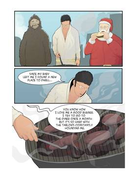 Read Elvis, Bigfoot and Santa Clause  1 Page 1 in English