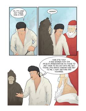 Read Elvis, Bigfoot and Santa Clause  1 Page 6 in English