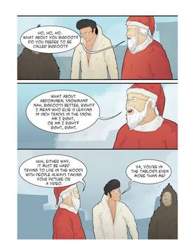 Read Elvis, Bigfoot and Santa Clause  1 Page 7 in English