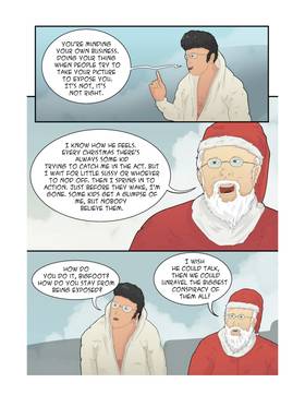 Read Elvis, Bigfoot and Santa Clause  1 Page 8 in English