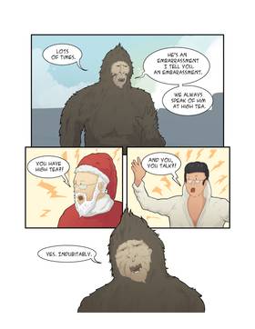 Read Elvis, Bigfoot and Santa Clause  1 Page 10 in English