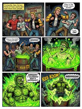 Read The Toxic Avenger  1 Page 1 in English