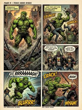 Read The Toxic Avenger  1 Page 5 in English