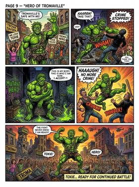 Read The Toxic Avenger  1 Page 9 in English