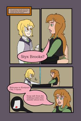 Read Our Home; Eternal: Welcome to Kindynos City  1 Page 10 in English
