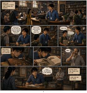 Read AASTRAA : KAALREKHA  1 Page 8 in English