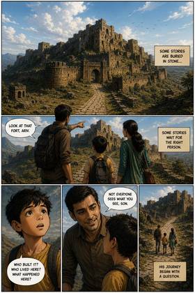 Read AASTRAA : KAALREKHA  2 Page 3 in English