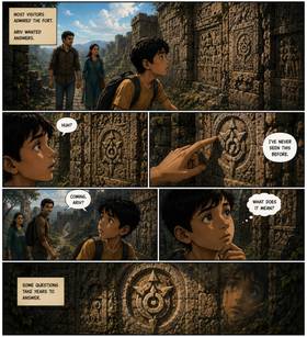 Read AASTRAA : KAALREKHA  2 Page 5 in English