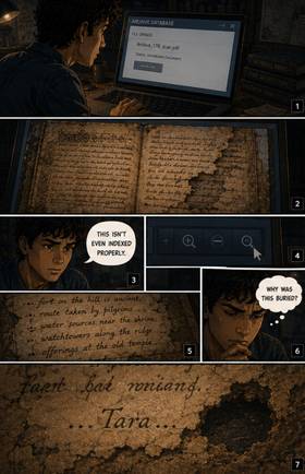 Read AASTRAA : KAALREKHA  3 Page 6 in English