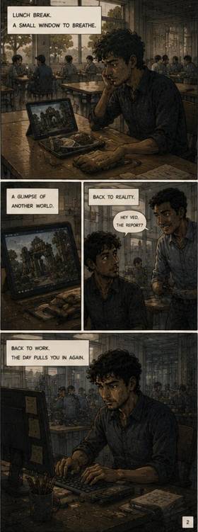 Read AASTRAA : KAALREKHA  9 Page 6 in English