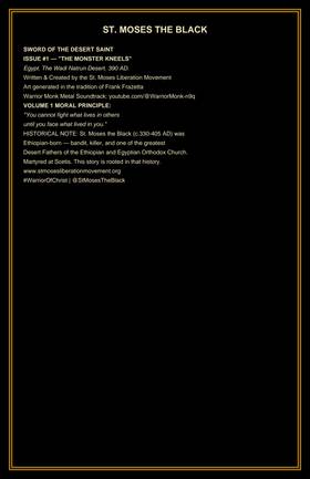 Read St. Moses the Black: Sword of the Desert Saint  1 Page 2 in English