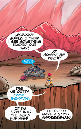 Read The Dreaded Dinosaur Man   1 Page 4 in English