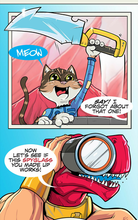 Read The Dreaded Dinosaur Man   1 Page 5 in English