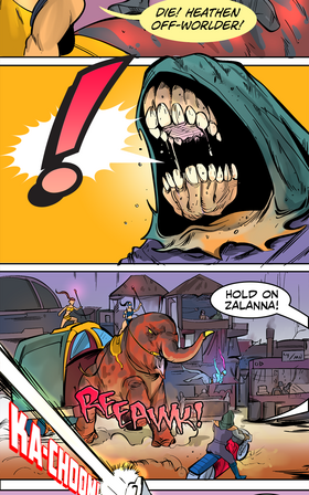 Read The Dreaded Dinosaur Man   3 Page 10 in English