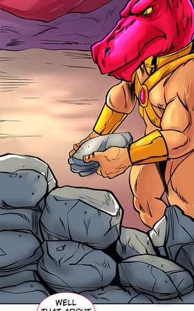 Read The Dreaded Dinosaur Man   5 Page 3 in English