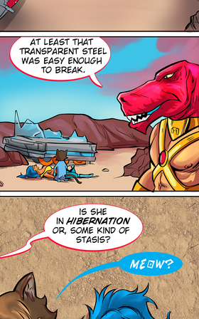 Read The Dreaded Dinosaur Man   5 Page 5 in English