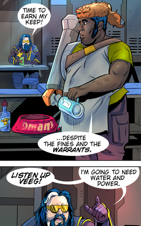 Read The Dreaded Dinosaur Man   6 Page 6 in English