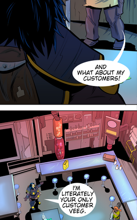 Read The Dreaded Dinosaur Man   6 Page 8 in English
