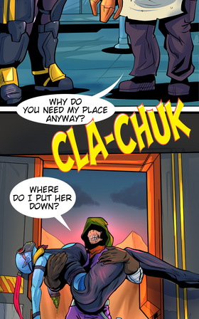 Read The Dreaded Dinosaur Man   6 Page 10 in English