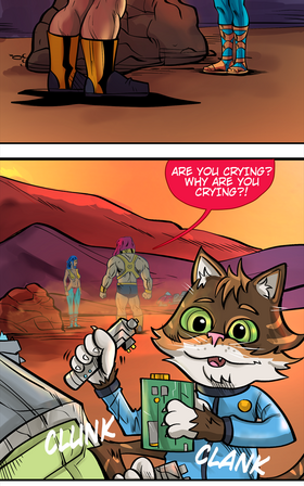 Read The Dreaded Dinosaur Man   7 Page 4 in English